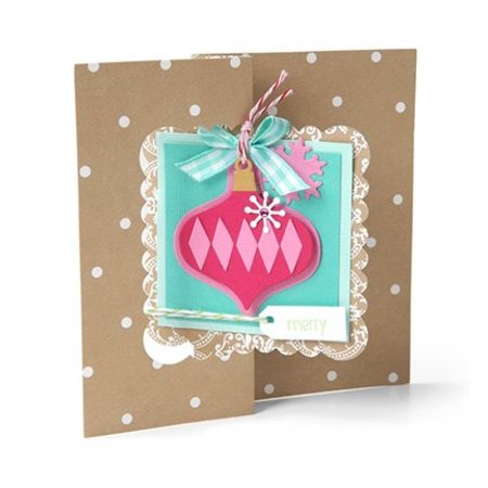 Sizzix Corte y estampado en relieve plantillas Sizzix: Bolas de Navidad