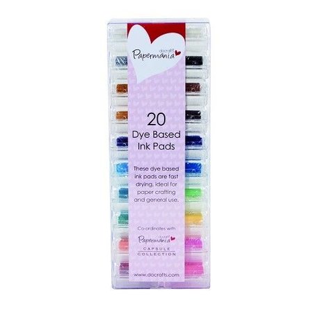 FARBE / INK / CHALKS ... 20 mini-tampon encreur