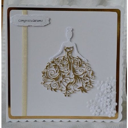 Tattered Lace Og preging mal, Tattered Lace, Bella