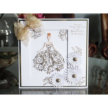 Tattered Lace Stamping and punching template, Tattered Lace, Bella