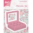 Joy!Crafts und JM Creation Perforación y la plantilla de estampado, caja de té