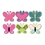 Sizzix Hulling og preging mal Butterfly Triplits