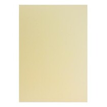 20 fogli, cartone Metallic Set A5, Metallic Avorio