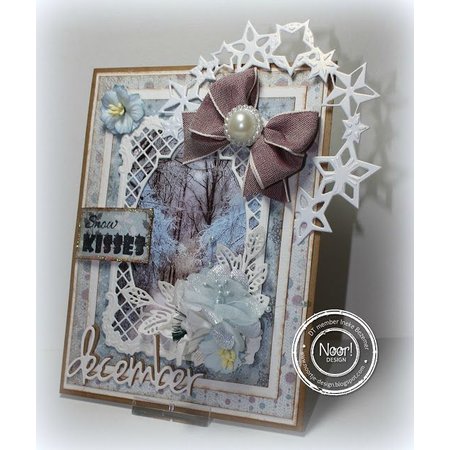 Joy!Crafts und JM Creation Stamping and Embossing stencil, frame rectangle Filigräne, Ov ale frame and label