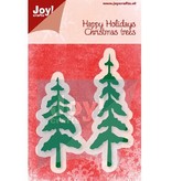Joy!Crafts und JM Creation Punzonatura e modello di goffratura, alberi