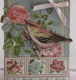 Graphic 45 Designer papir "Botanisk Tea", 30,5 x 30,5 cm