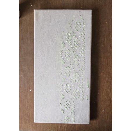 Bo Bunny Self-adhesive template with different lace motifs