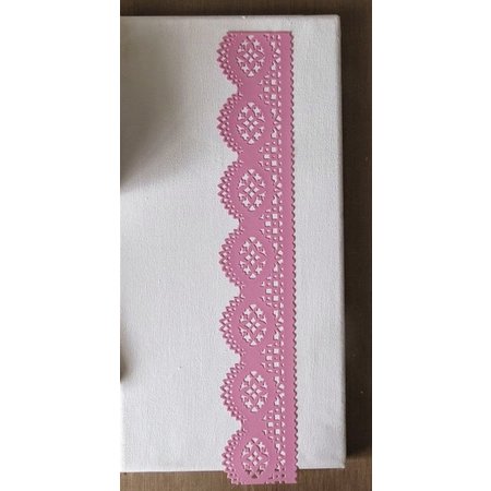 Bo Bunny Self-adhesive template with different lace motifs