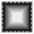 Marianne Design Ponsen en embossing sjabloon Craftables, 8 frame van vierkanten