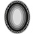 Marianne Design Punching and embossing template Craftables, 6 frame Oval