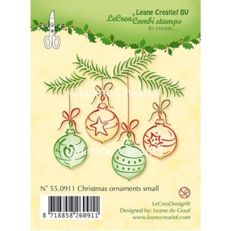 Leane Creatief - Lea'bilities Clear Stamps, julekugler