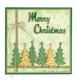 Leane Creatief - Lea'bilities Transparente Stempel, Weihnachtsbäume