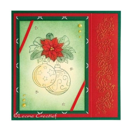 Leane Creatief - Lea'bilities Timbri trasparenti, ornamento di Natale 2
