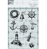 Joy!Crafts und JM Creation Timbro trasparente su e in mare