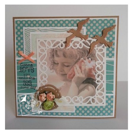 Joy!Crafts und JM Creation Timbro trasparente su e in mare
