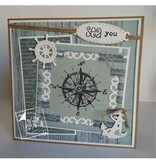 Joy!Crafts und JM Creation Timbro trasparente su e in mare