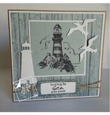 Joy!Crafts und JM Creation Timbro trasparente su e in mare
