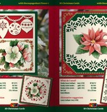 KARTEN und Zubehör / Cards A5 Bastelbuch para 6 tarjetas de Navidad 3D + 6 Tarjeta Layouts