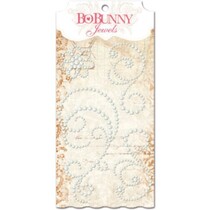 Bo Bunny frosting jewels, self-beads