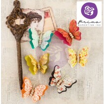 Ornaments, butterflies, Bella Rouge