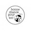 Stempel / Stamp: Holz / Wood Holzstempel, testi in lingua francese