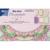 Joy! Håndverk Die Cut Design Paper Roses