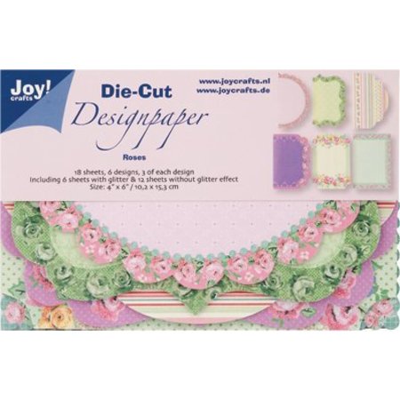 Joy!Crafts und JM Creation Joy! Artisanat Die Cut Design Roses papier