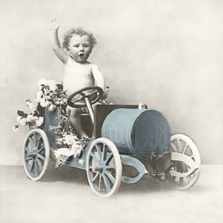 DECOUPAGE AND ACCESSOIRES 4 guardanapos de designer no estilo do vintage, Rapazes