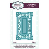Creative Expressions, punching and embossing stencil The Spanish Collection - Galicia