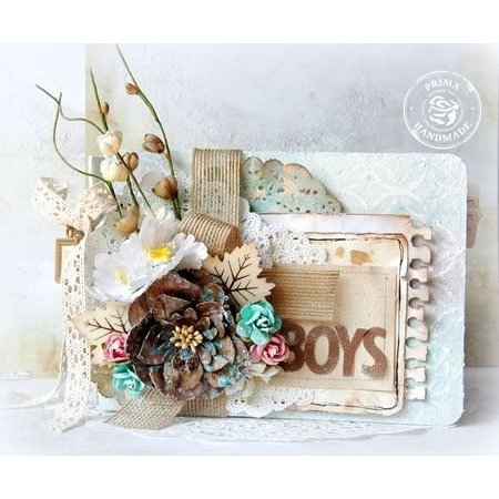 Prima Marketing und Petaloo Tessuti fiori di Prima Marketing, 4 pezzi, Oceana