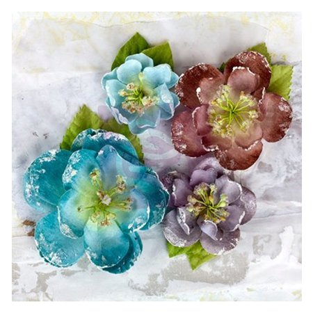 Prima Marketing und Petaloo Stoffer blomster fra Prima Marketing, 4 stykker, Oceana