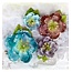 Prima Marketing und Petaloo Stoffer blomster fra Prima Marketing, 4 stykker, Oceana