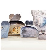 Dekoration Schachtel Gestalten / Boxe ... Craft set per 14 pacchetti "industriali" + Etichette