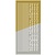 Sticker Stickers, combi Sticker, (edges, corners, texts) condolence, gold-gold