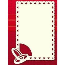Luxury card placer, 3 pieces, 10 x 15cm