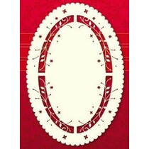 Luxury card placer, 3 pieces, 10 x 15cm