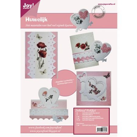 Joy!Crafts und JM Creation Bastelset zur Gestaltung von Hochzeitskarten