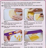 PATCHY Patchy silicone mold - Prägebuchstaben Set