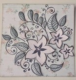 Joy!Crafts und JM Creation Gjennomsiktige stempler, blomster og blader