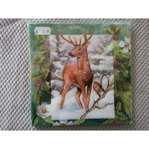 4 designer servietter til decoupage