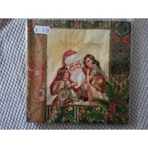 4 designer servietter for decoupage