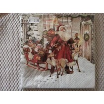 4 designer napkins for decoupage
