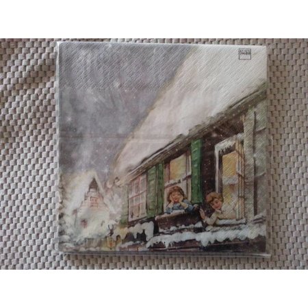 DECOUPAGE AND ACCESSOIRES 4 Designer Motivservietten für Decoupage