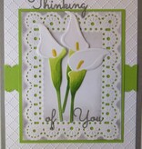 Spellbinders und Rayher Spellbinders Stempling og Embossing stencil, Nestabilities, dekorativ ramme og label