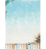 Studio Light A4 Background sheets - Summer at the Beach