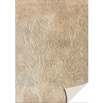 5 sheets card stock leather, light brown