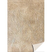 5 sheets card stock leather, light brown