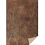 DESIGNER BLÖCKE  / DESIGNER PAPER 5 feuilles cartonné cuir, brun foncé