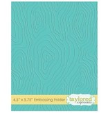 Taylored Expressions Embossingfolder, houtmotief