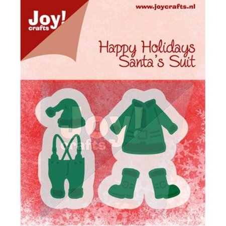 Joy!Crafts und JM Creation Stempling og Prægeskabelon, Santa Claus tøj